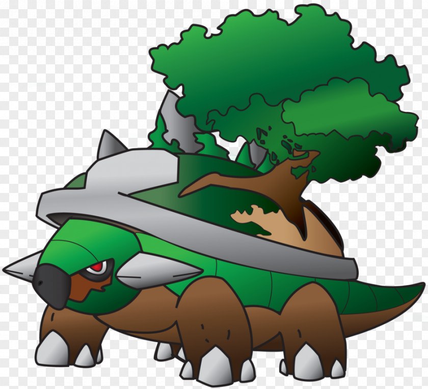 Pokémon Diamond And Pearl HeartGold SoulSilver Platinum Torterra PNG