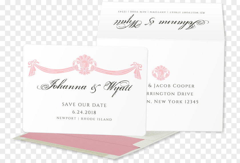 Save The Date Invitation Wedding Paper Post Cards PNG