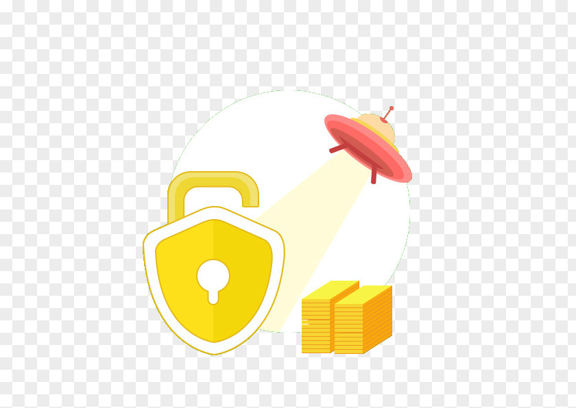 Security Shield UFO Clip Art PNG