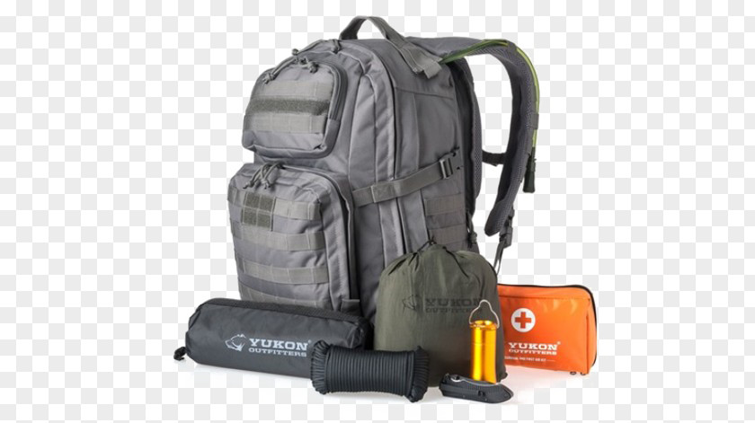 Backpack Bag Survival Kit Skills First Aid Supplies PNG