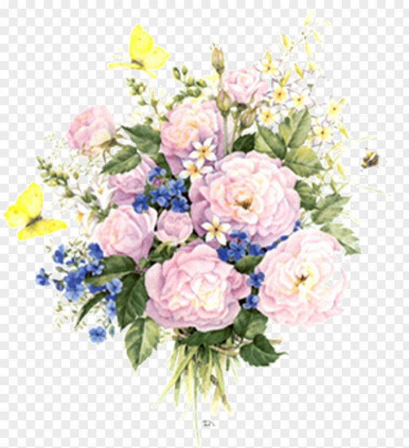 Flower Garden Roses Bouquet Floral Design Tulip PNG