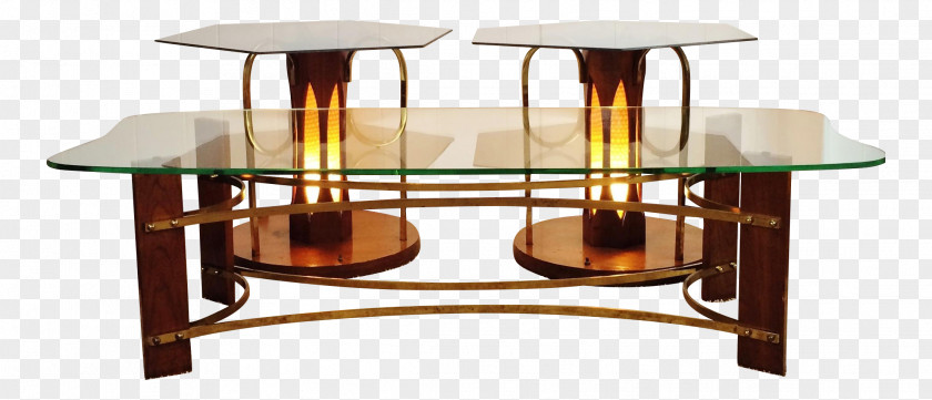 Led Illuminated Glass Bedside Tables Coffee Kitchen PNG