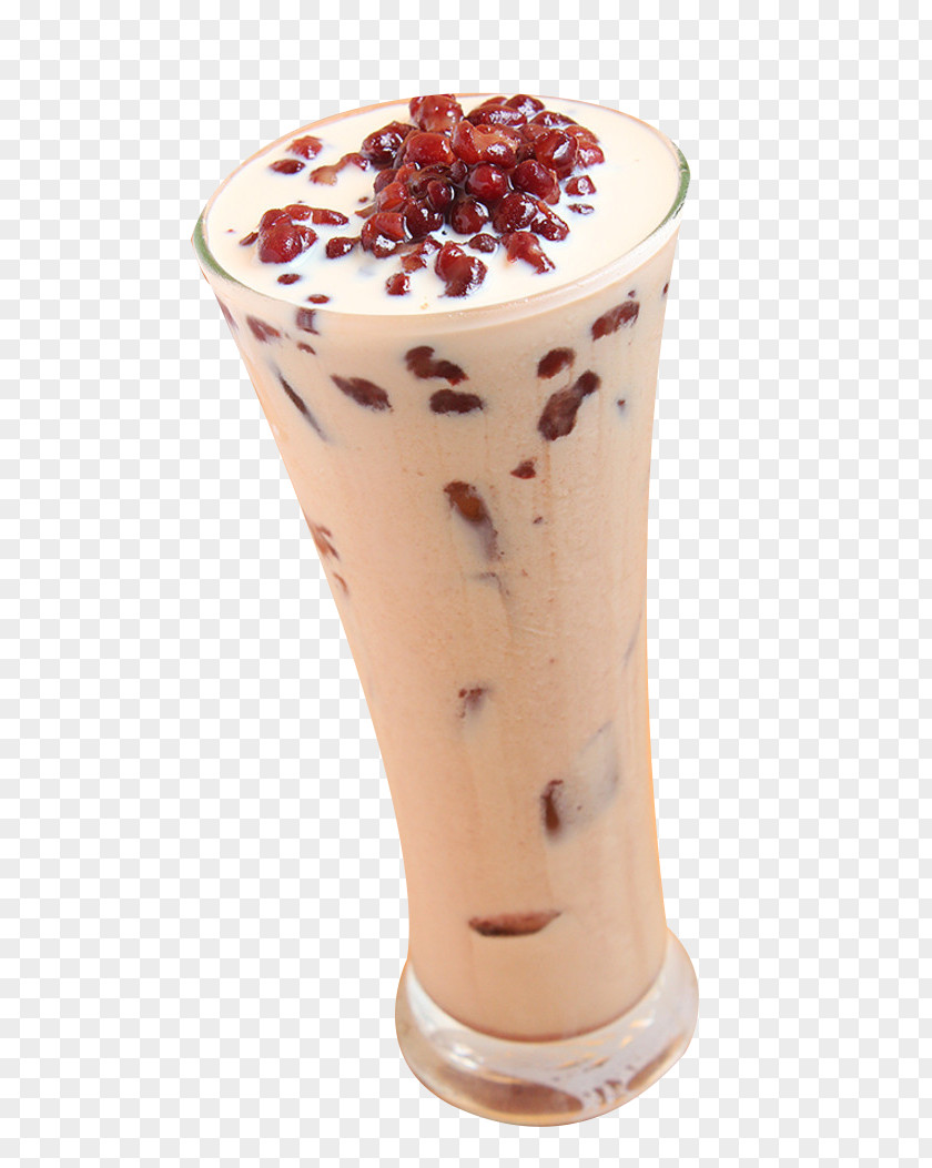 Red Bean Milk Tea Crxe8me Caramel Ice Patjuk Congee PNG
