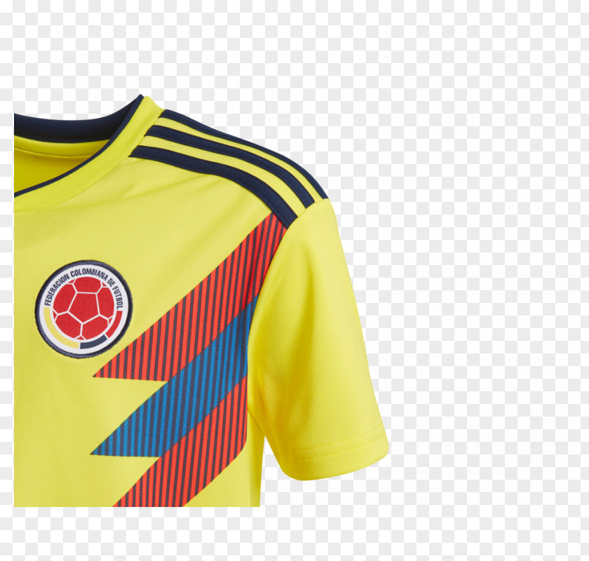 T-shirt 2018 World Cup Colombia National Football Team Adidas Japan PNG