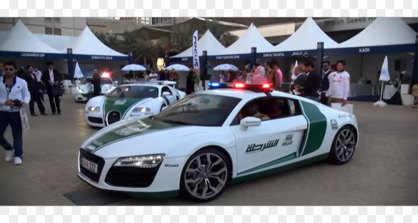 Car Audi R8 Police PNG