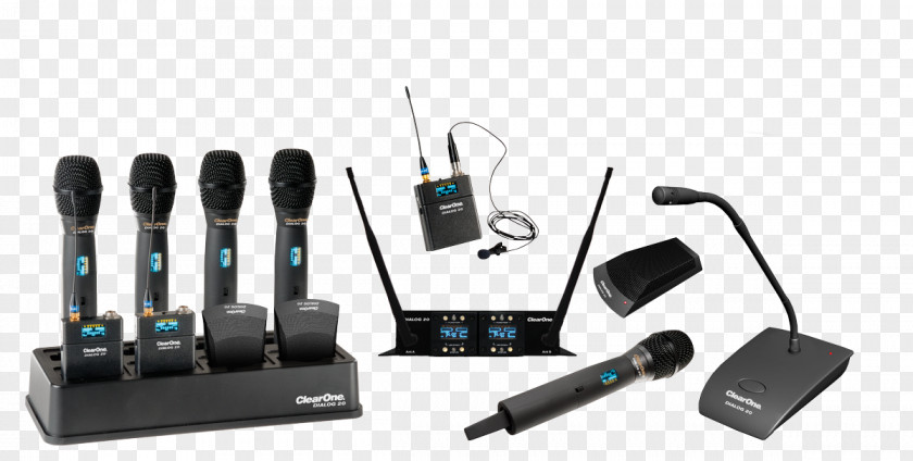 Microphone Wireless ClearOne Communications Inc. Transmitter PNG