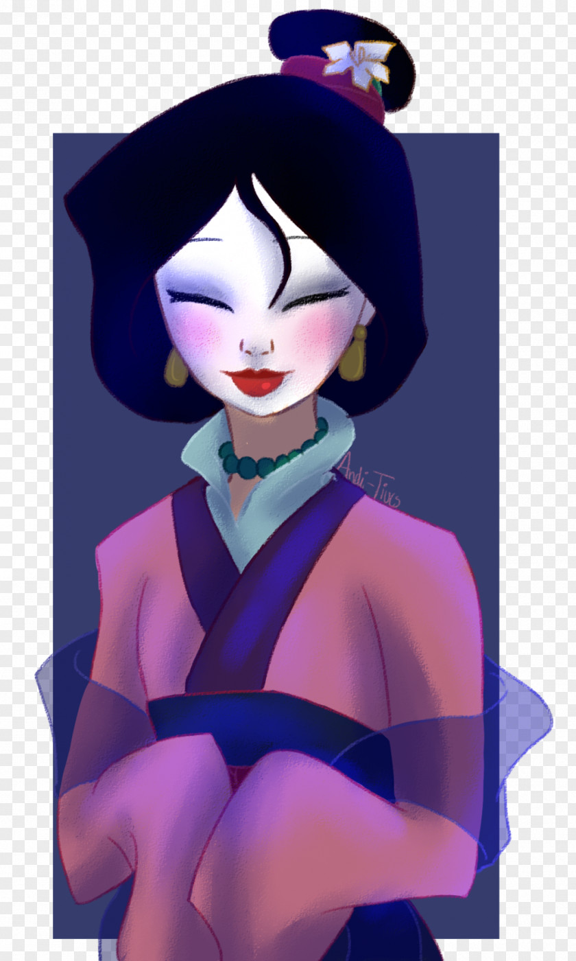 Mulan Cartoon Fan Art PNG