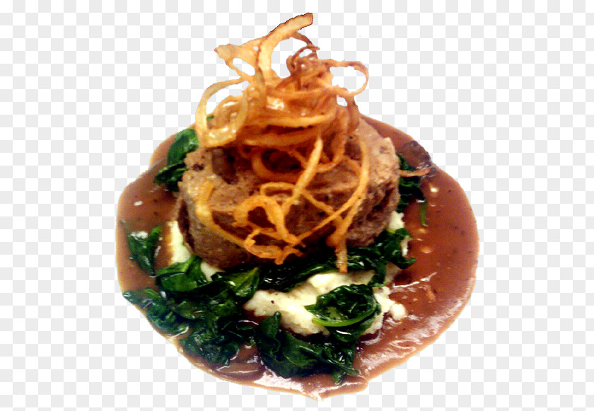 Quick As A Dog Can Lick Dish Romeritos Meatloaf Gravy Mashed Potato Vegetarian Cuisine PNG