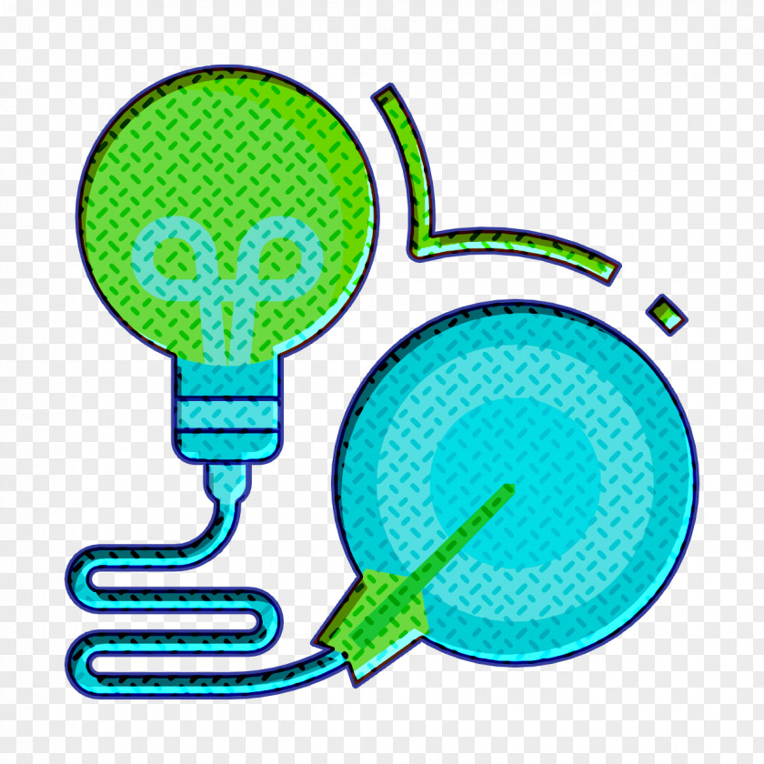 Green Goal Icon Business Management PNG