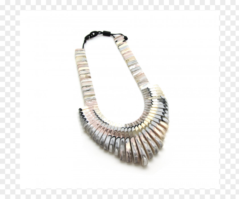Necklace Bead Silver PNG