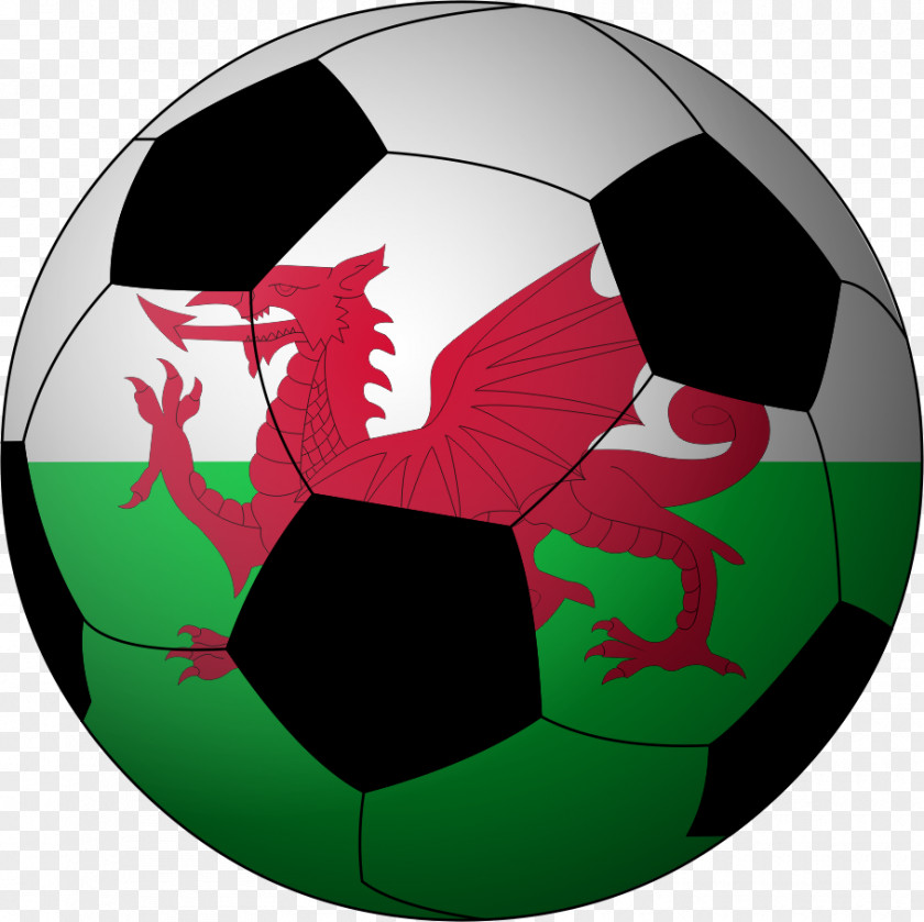 Football Flag Of Wales Welsh Dragon PNG