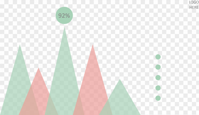 Small Fresh Triangle Chart. Trigonometry Chart Illustration PNG