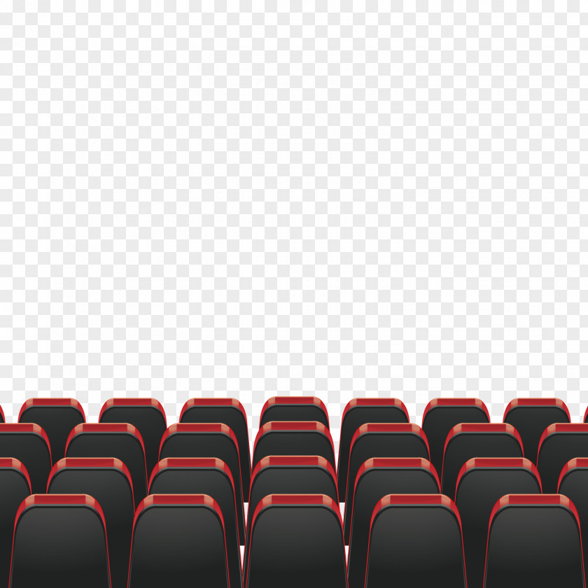 Vector Red Seat Cinema PNG