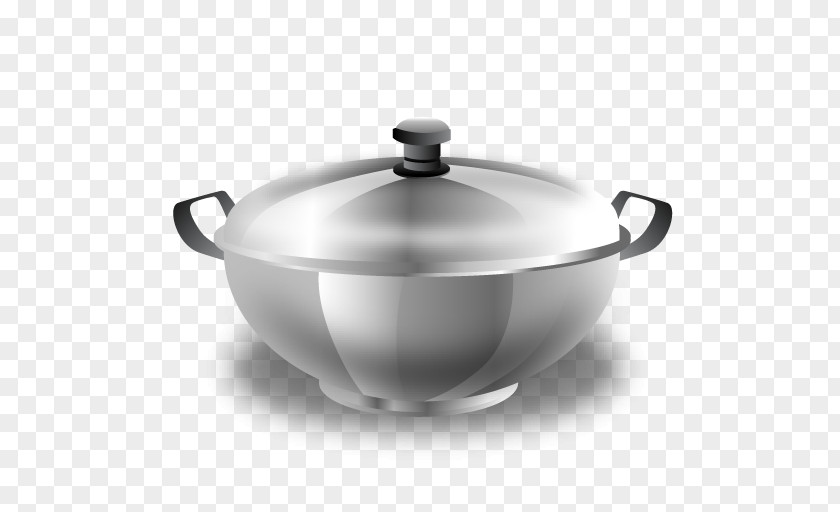 Kitchen Pot Tableware Stock Icon PNG