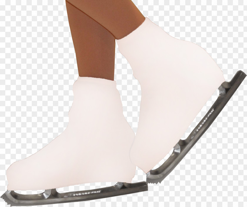 Figure Skating Ice Skates Shoe In-Line PNG