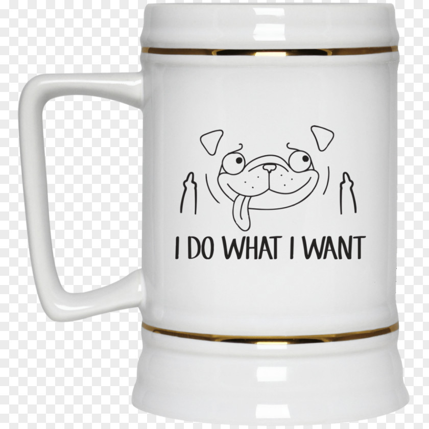 Nice View Of Coffee Cup With Croissant Beer Stein Mug Drink Dog PNG