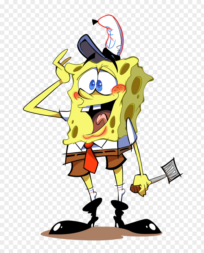 SpongeBob SquarePants Character Cartoon Clip Art PNG