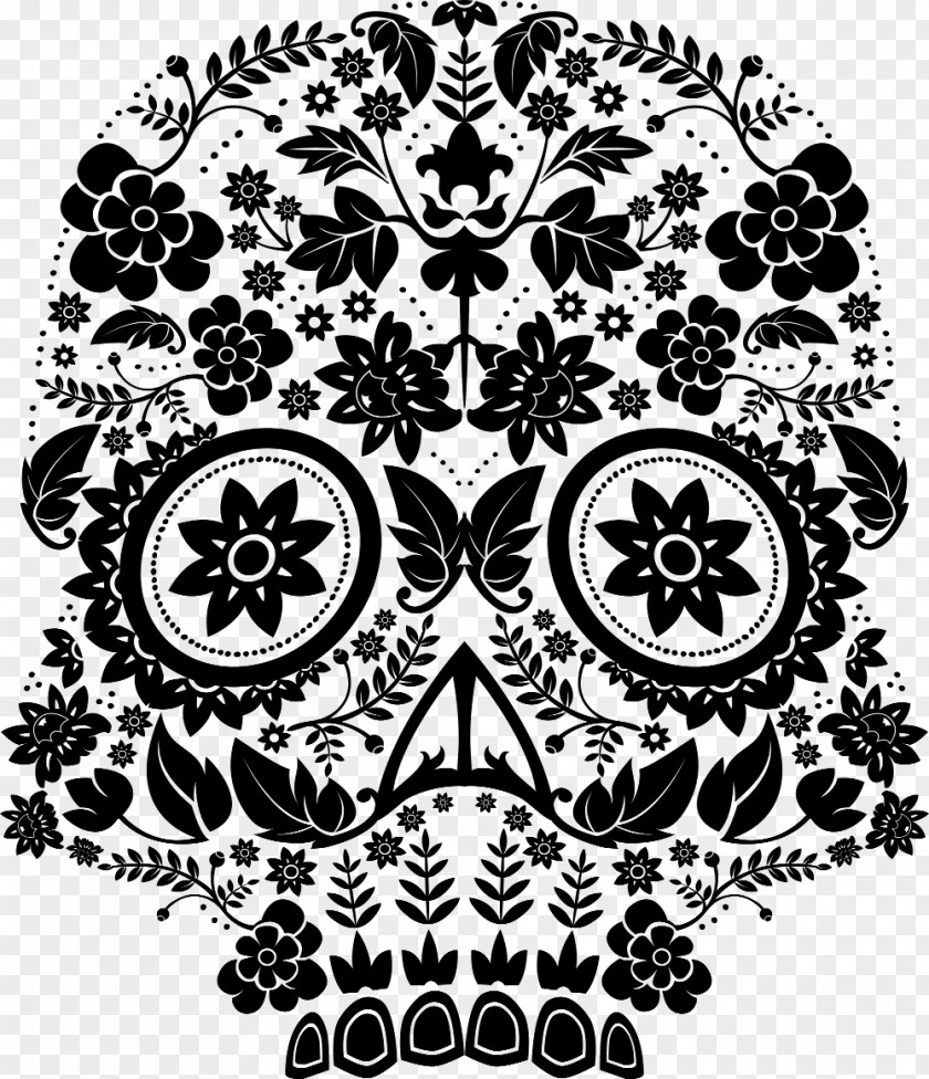 Muertos Calavera Day Of The Dead Death Human Skull Symbolism PNG