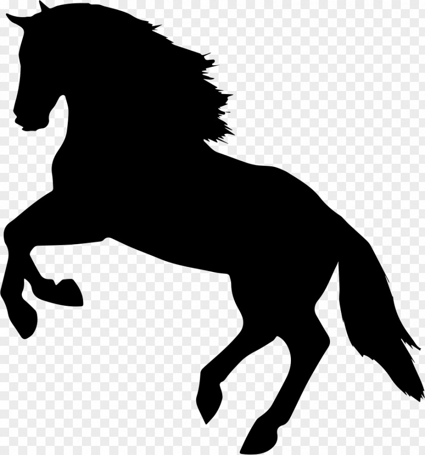 Silhouette French Trotter Equestrian PNG