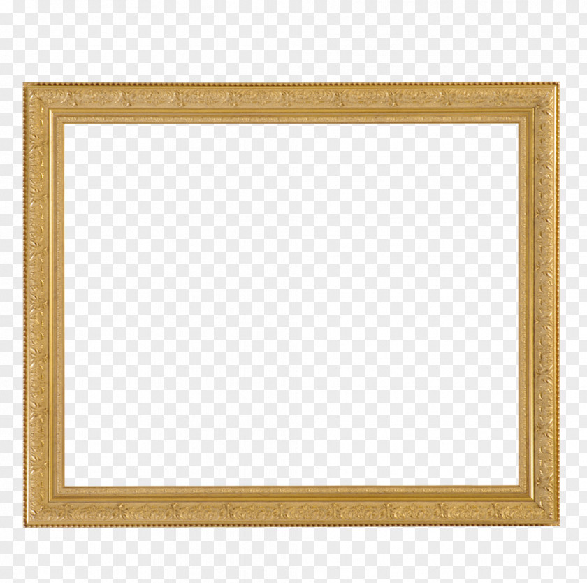 Continental Gold Frame Framed Wood Framing PNG