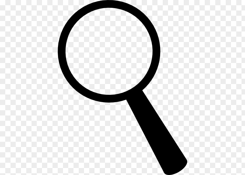 Focus Magnifying Glass Clip Art PNG