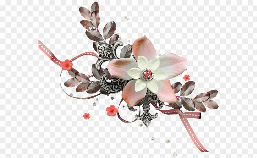 JEWELLRY Flower Brooch Cut Flowers PNG