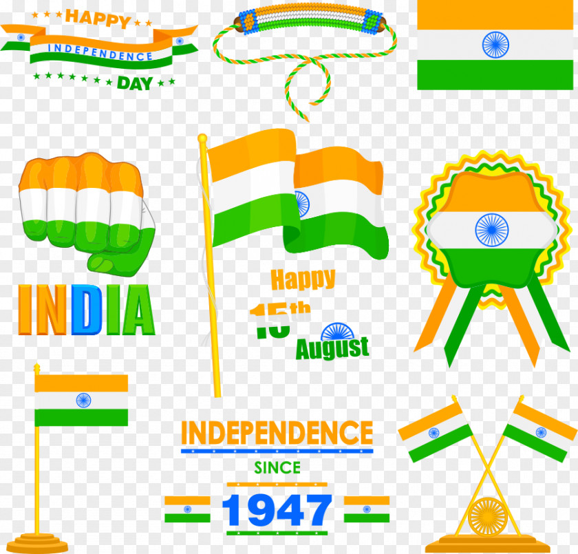 Vector Flag Of India Indian Independence Movement Day PNG