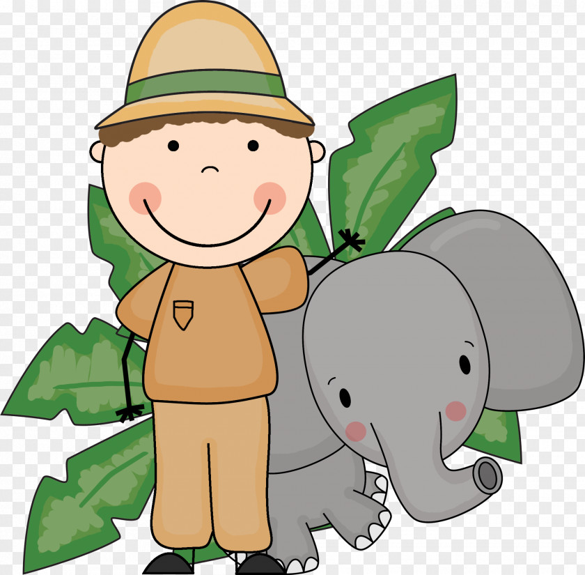 Animation Plant Elephant Cartoon PNG