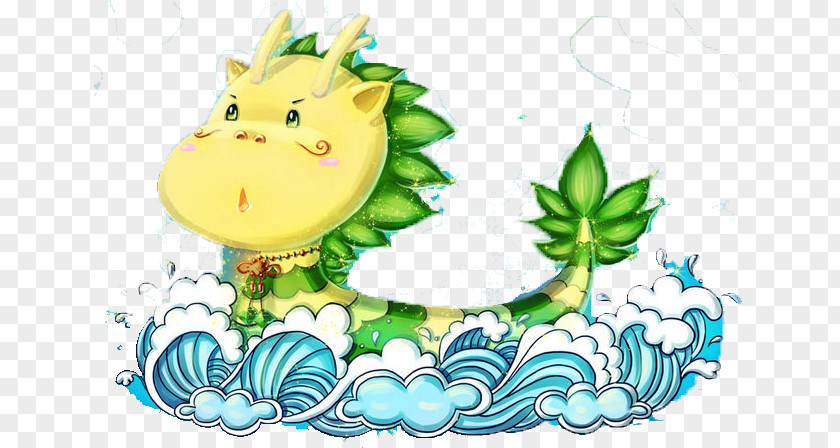 Cartoon Version Of The Dragon Boat Festival Chinese PNG