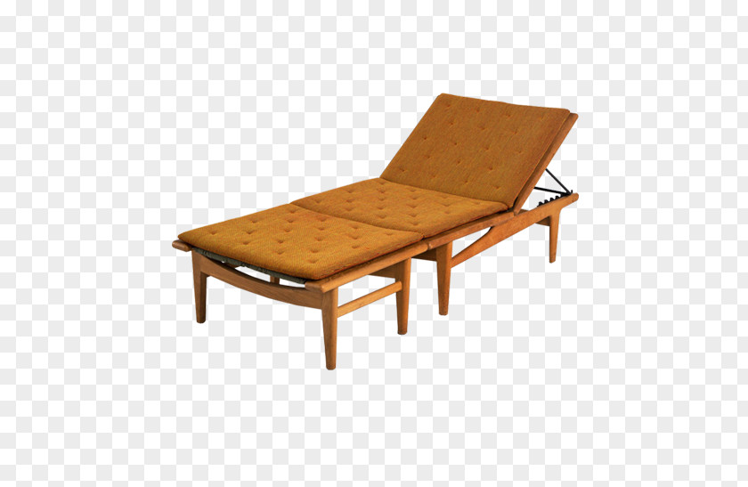 Hans Wegner Table Chaise Longue Sunlounger Chair Comfort PNG