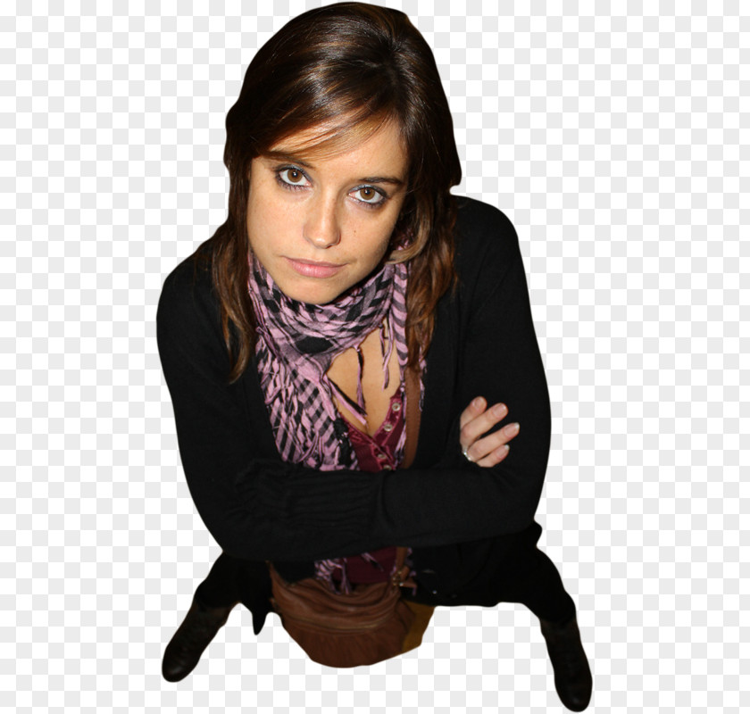 Ingrid Directory Scarf Brown Hair PNG