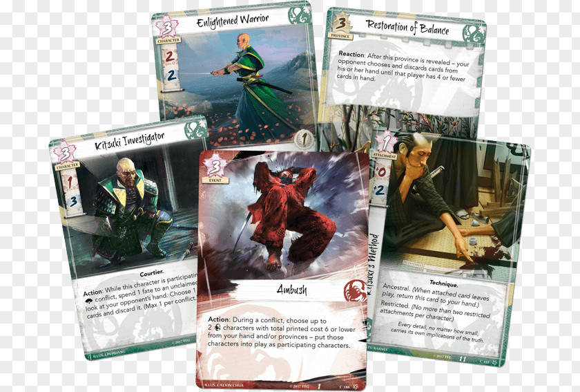 Legend Of The Five Rings Card Game Rings: Roleplaying Fantasy Flight Games PNG