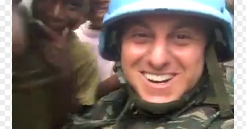 Military Luciano Huck Haiti Television Presenter Saltibum PNG