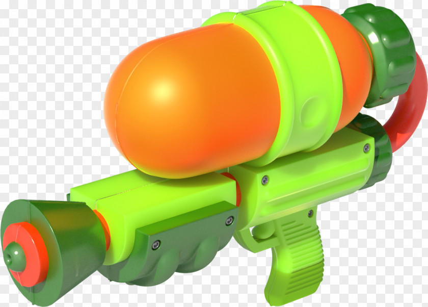 Water Gun Splatoon 2 Game Toy PNG