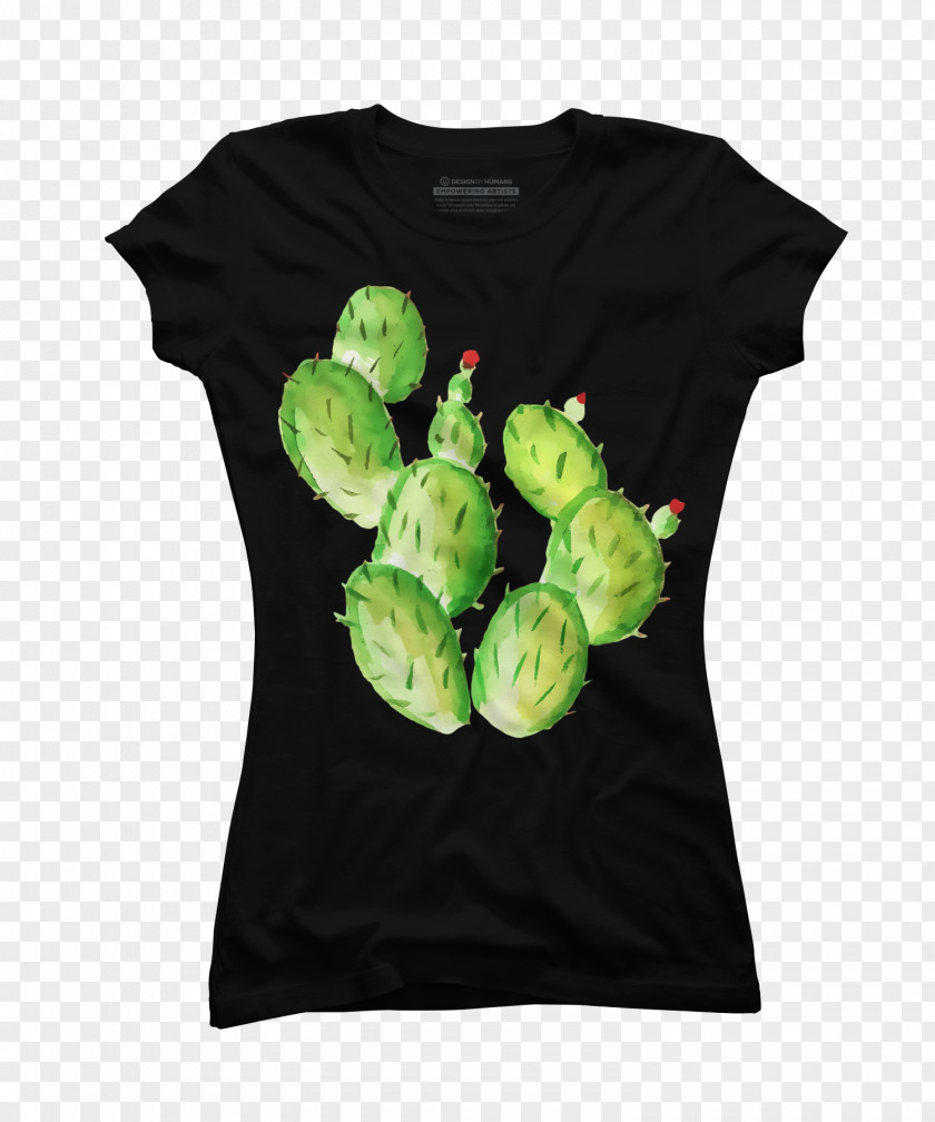 Watercolor Cactus T-shirt Sleeve Clothing Fashion PNG