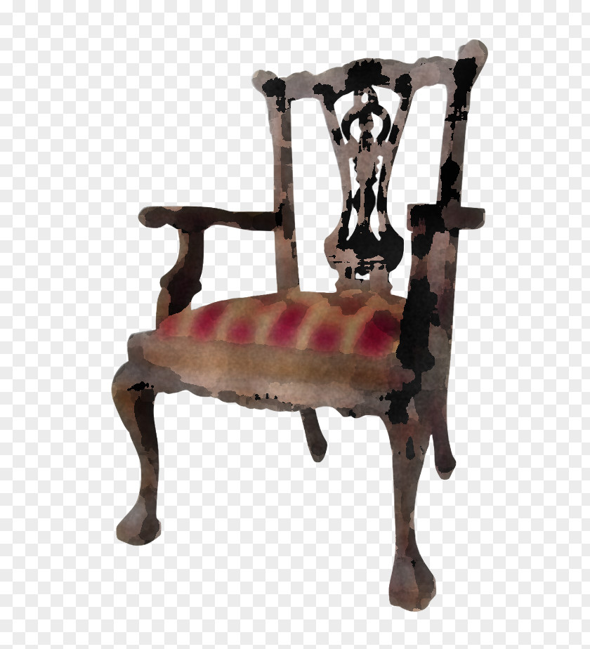 Chair Furniture Table Antique Wood PNG