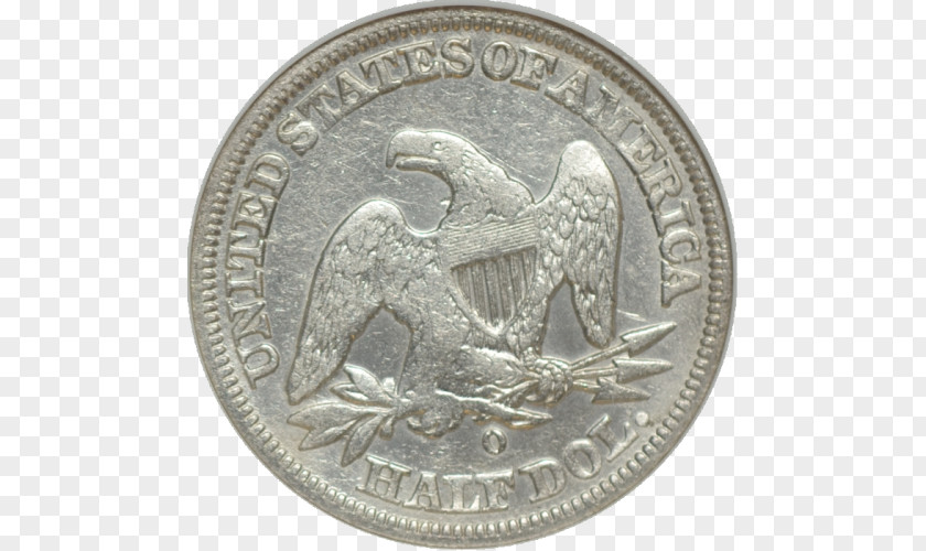 Half Dollar Carson City Mint Coin Morgan Silver PNG