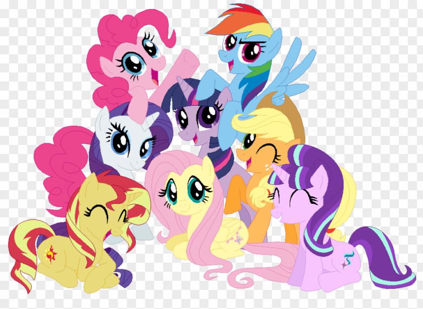 My Little Pony Rarity Rainbow Dash Twilight Sparkle Applejack PNG