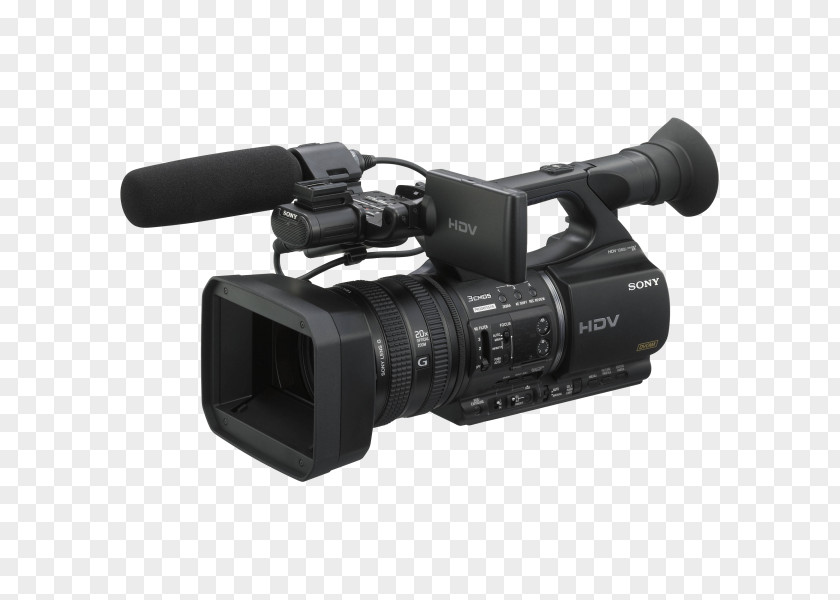 Camera Sony HVR-Z5E HDV Video Cameras High-definition Television PNG