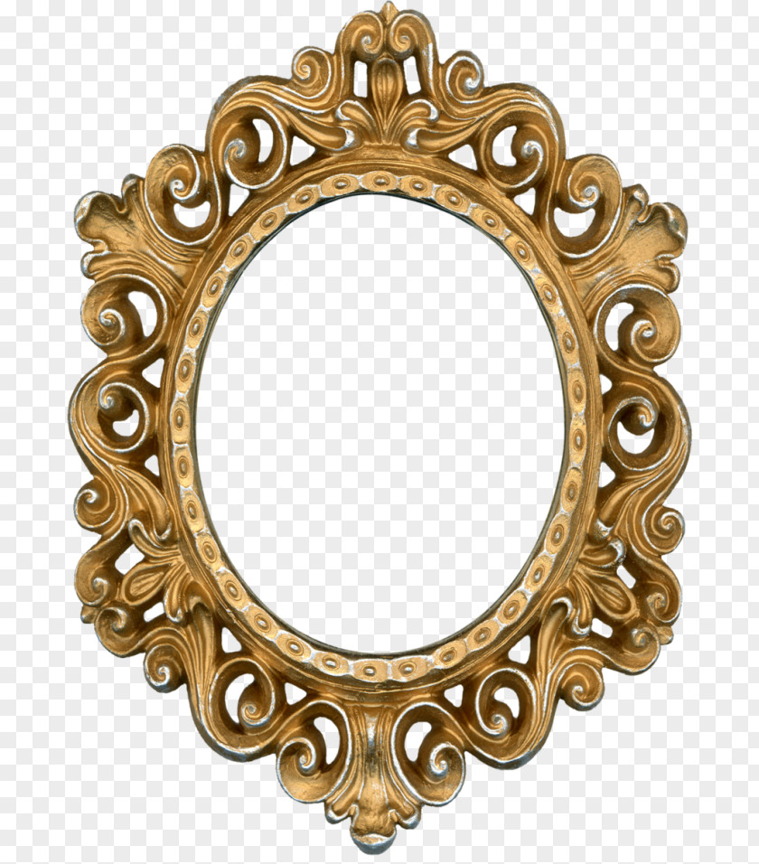 Gold Picture Frames Clip Art PNG