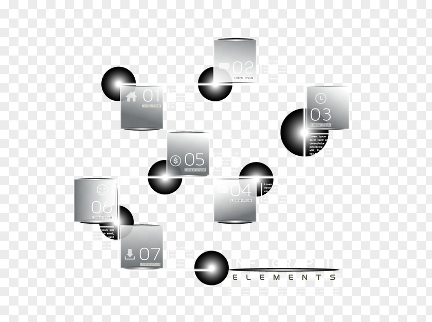Ppt Element White Pattern PNG