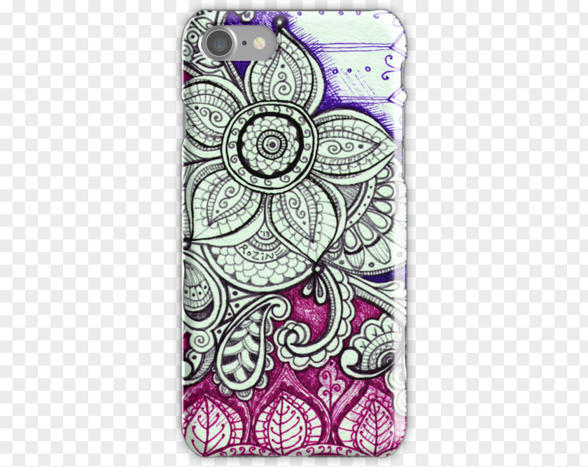 Watercolour Mandala IPhone 8 IPad 1 6 Plus Zazzle PNG