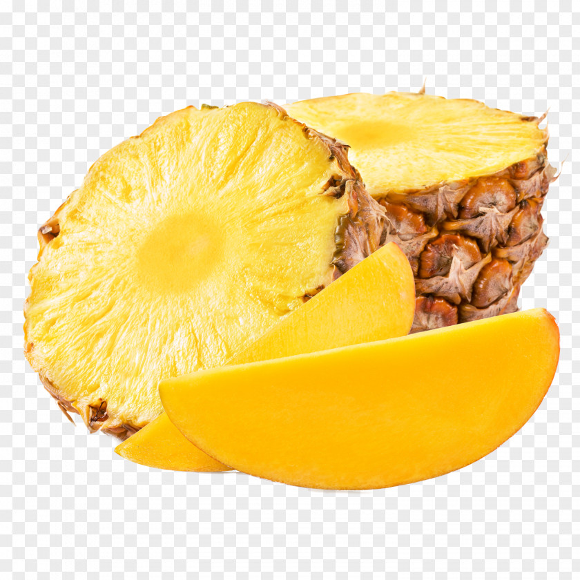 Carambola Frame Slice Pineapple Bun Food Fruit Stock Photography PNG