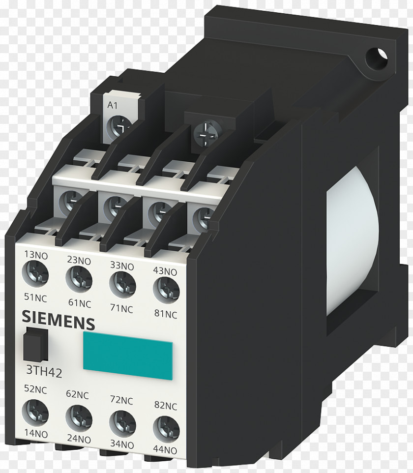 Contactor Siemens Screw Terminal Relay Electronic Component PNG