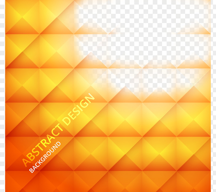Diamond Lattice Orange Euclidean Vector PNG