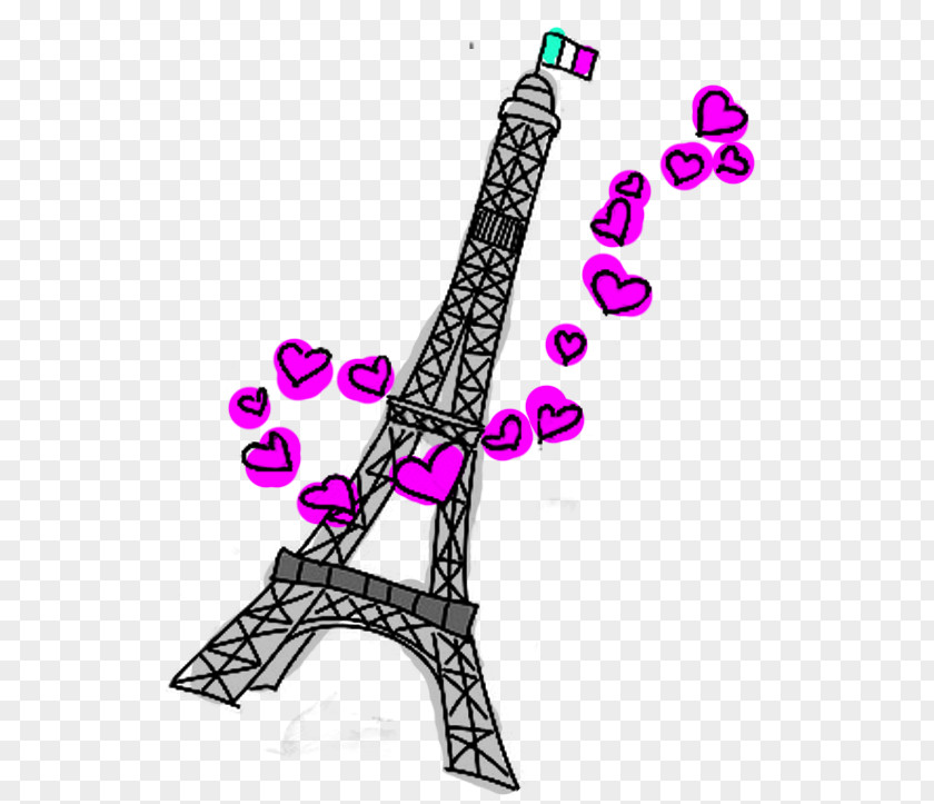 Eiffel Tower Art Clip PNG