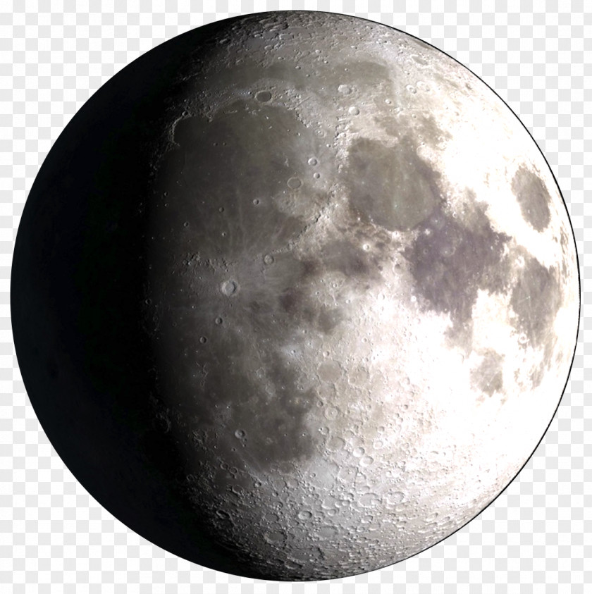 Moon Full Supermoon Lunar Phase Crescent PNG