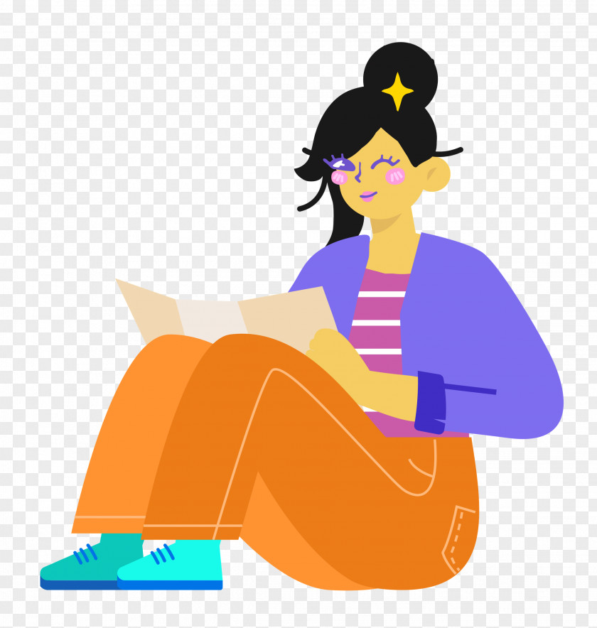 Sitting Sitting On Floor PNG