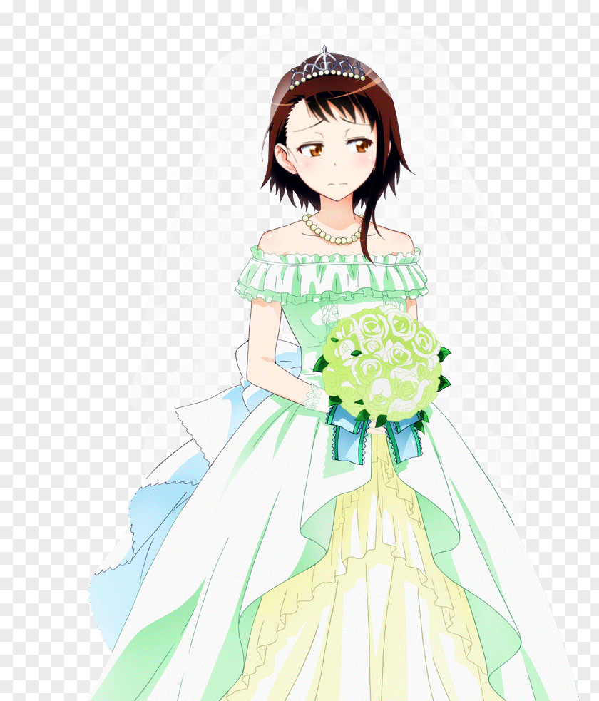 Bride Nisekoi Wedding Dress Clothing PNG