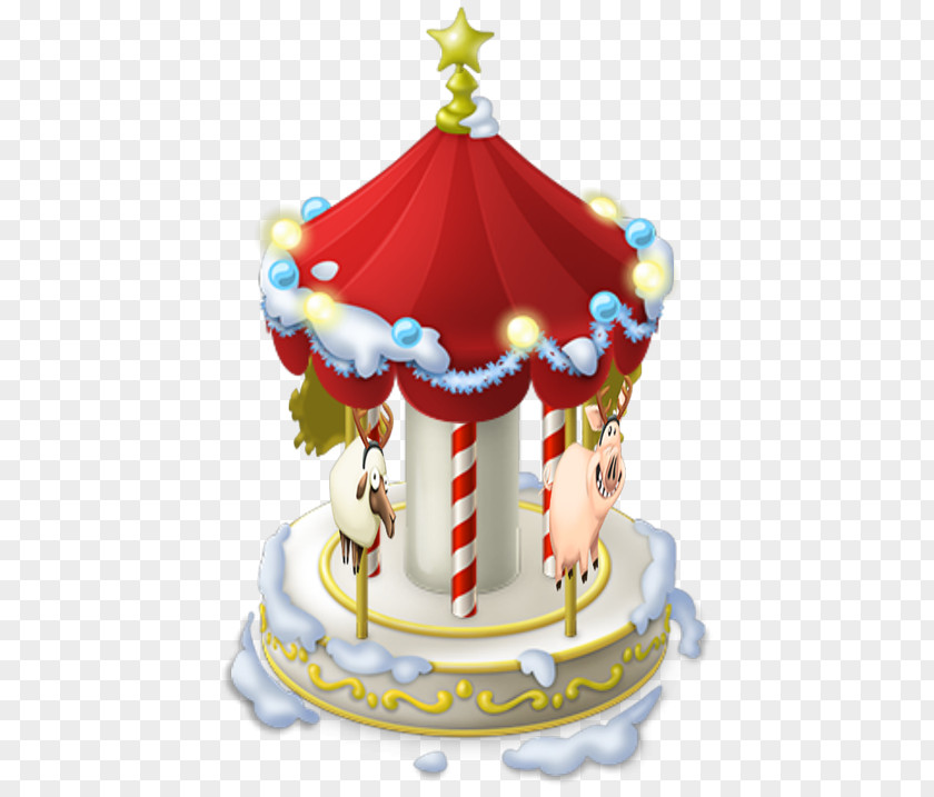 Carousel Hay Day Christmas Decoration Winter PNG